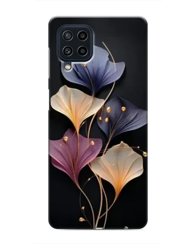 Чехол для Samsung Galaxy M22 с картинкой «Лиловые цветы грации»