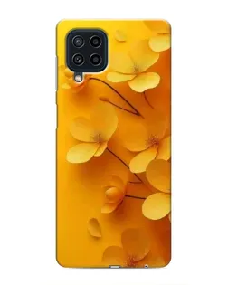 Чехол для Samsung Galaxy M22 с картинкой «Золотые лепестки» Чехол для Samsung Galaxy M22 с картинкой «Золотые лепестки»