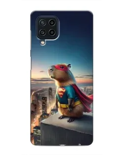 Чехол для Samsung Galaxy M22 с картинкой «Капи-мен супергерой» Чехол для Samsung Galaxy M22 с картинкой «Капи-мен супергерой»