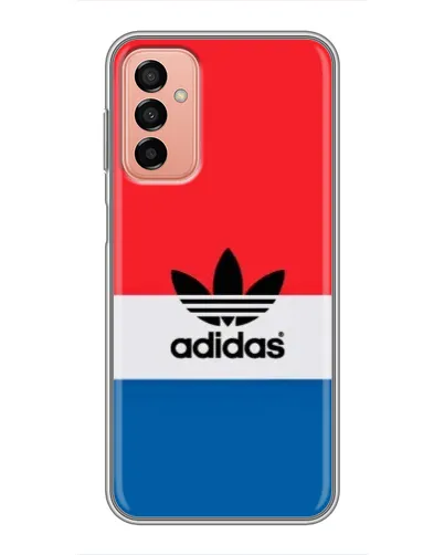 Чехол для Samsung Galaxy M23 (5G) с картинкой «Ретро блоки Adidas»