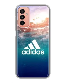 Чехол для Samsung Galaxy M23 (5G) с картинкой «Океанская глубина адидас»