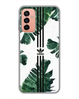 Чехол для Samsung Galaxy M23 (5G) с картинкой «Пальмовые листья адидас»