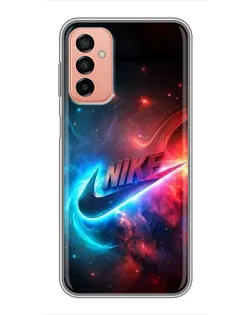 Чехол для Samsung Galaxy M23 (5G) с картинкой «Огненный логотип Nike» Чехол для Samsung Galaxy M23 (5G) с картинкой «Огненный логотип Nike»