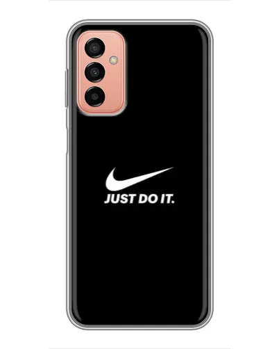 Чехол для Samsung Galaxy M23 (5G) с картинкой «Минимализм от Nike»