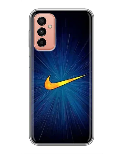 Чехол для Samsung Galaxy M23 (5G) с картинкой «Синий пульс Nike» Чехол для Samsung Galaxy M23 (5G) с картинкой «Синий пульс Nike»