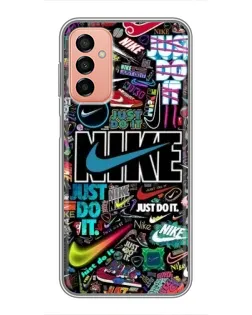 Чехол для Samsung Galaxy M23 (5G) с картинкой «Яркий коллаж Nike» Чехол для Samsung Galaxy M23 (5G) с картинкой «Яркий коллаж Nike»