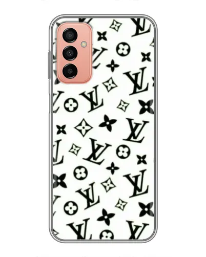 Чехол для Samsung Galaxy M23 (5G) с картинкой «Монохромный хаос LV»
