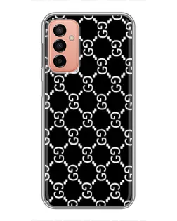 Чехол для Samsung Galaxy M23 (5G) с картинкой «Gucci — сетчатый паттерн» Чехол для Samsung Galaxy M23 (5G) с картинкой «Gucci — сетчатый паттерн»