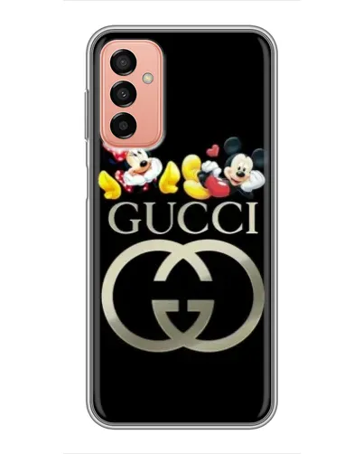 Чехол для Samsung Galaxy M23 (5G) с картинкой «Gucci — герои Disney»