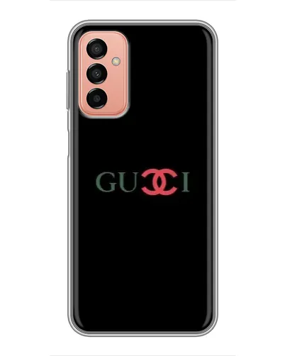 Чехол для Samsung Galaxy M23 (5G) с картинкой «Gucci — красный градиент»