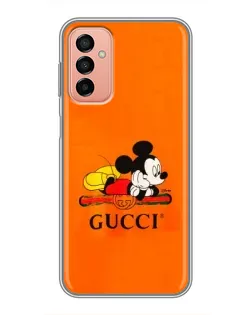 Чехол для Samsung Galaxy M23 (5G) с картинкой «Микки Маус Gucci — оранж» Чехол для Samsung Galaxy M23 (5G) с картинкой «Микки Маус Gucci — оранж»
