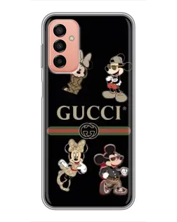 Чехол для Samsung Galaxy M23 (5G) с картинкой «Gucci — герои Disney и монограмма» Чехол для Samsung Galaxy M23 (5G) с картинкой «Gucci — герои Disney и монограмма»
