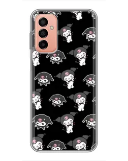 Чехол для Samsung Galaxy M23 (5G) с картинкой «Черный паттерн Kuromi» Чехол для Samsung Galaxy M23 (5G) с картинкой «Черный паттерн Kuromi»