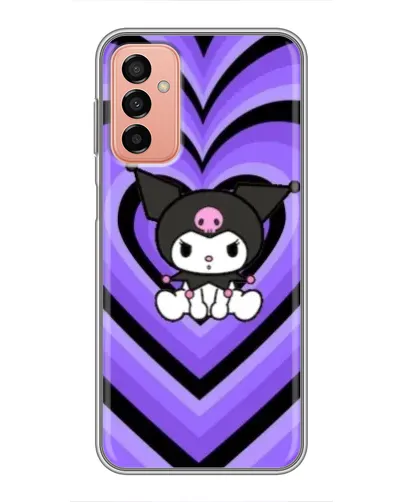 Чехол для Samsung Galaxy M23 (5G) с картинкой «Kuromi и фиолетовые сердца» Чехол для Samsung Galaxy M23 (5G) с картинкой «Kuromi и фиолетовые сердца»
