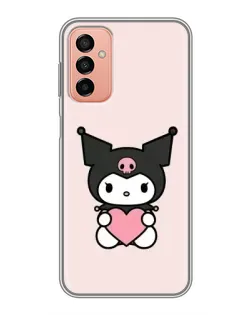 Чехол для Samsung Galaxy M23 (5G) с картинкой «Kuromi и сердце» Чехол для Samsung Galaxy M23 (5G) с картинкой «Kuromi и сердце»