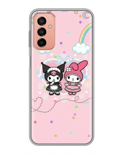 Чехол для Samsung Galaxy M23 (5G) с картинкой «My Melody и Kuromi» Чехол для Samsung Galaxy M23 (5G) с картинкой «My Melody и Kuromi»