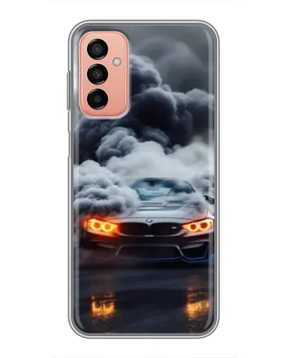 Чехол для Samsung Galaxy M23 (5G) с картинкой «BMW в дыму» Чехол для Samsung Galaxy M23 (5G) с картинкой «BMW в дыму»
