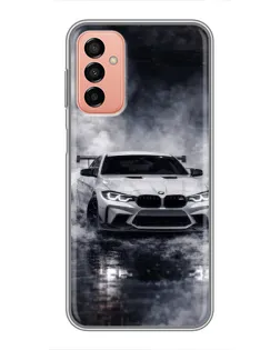 Чехол для Samsung Galaxy M23 (5G) с картинкой «BMW сквозь туман» Чехол для Samsung Galaxy M23 (5G) с картинкой «BMW сквозь туман»