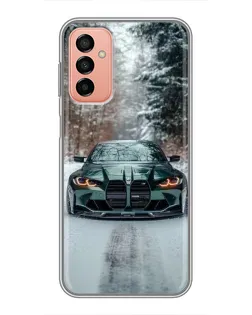Чехол для Samsung Galaxy M23 (5G) с картинкой «BMW в зимнем лесу» Чехол для Samsung Galaxy M23 (5G) с картинкой «BMW в зимнем лесу»