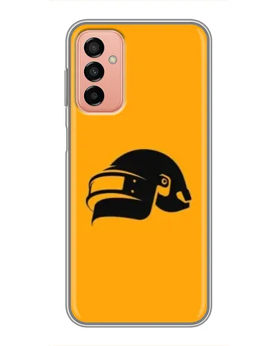 Чехол для Samsung Galaxy M23 (5G) с картинкой «PUBG — золотой шлем»