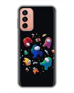 Чехол для Samsung Galaxy M23 (5G) с картинкой «Among Us космос»