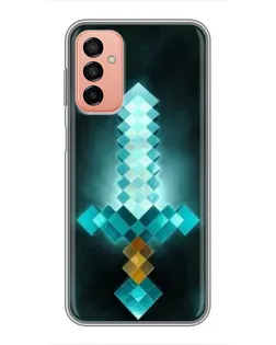 Чехол для Samsung Galaxy M23 (5G) с картинкой «Алмазный меч неон» Чехол для Samsung Galaxy M23 (5G) с картинкой «Алмазный меч неон»