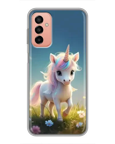 Чехол для Samsung Galaxy M23 (5G) с картинкой «Единорог на поляне» Чехол для Samsung Galaxy M23 (5G) с картинкой «Единорог на поляне»