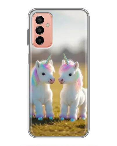 Чехол для Samsung Galaxy M23 (5G) с картинкой «Пара единорогов» Чехол для Samsung Galaxy M23 (5G) с картинкой «Пара единорогов»