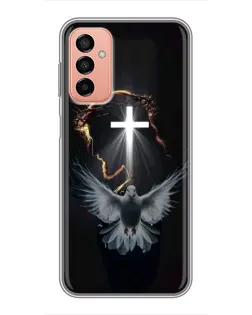 Чехол для Samsung Galaxy M23 (5G) с картинкой «Голубь и Свет»