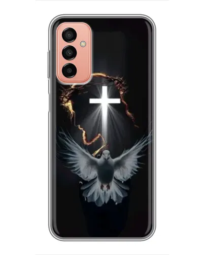 Чехол для Samsung Galaxy M23 (5G) с картинкой «Голубь и Свет» Чехол для Samsung Galaxy M23 (5G) с картинкой «Голубь и Свет»