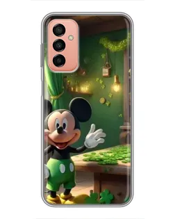 Чехол для Samsung Galaxy M23 (5G) с картинкой «Микки в мастерской»
