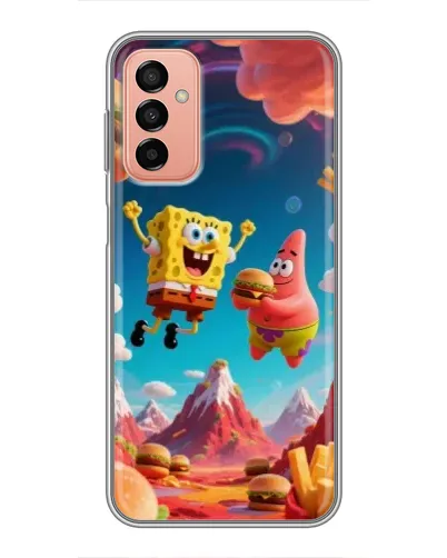 Чехол для Samsung Galaxy M23 (5G) с картинкой «Космический фастфуд»