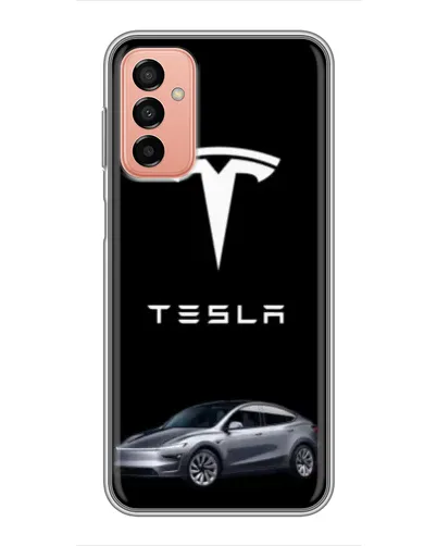 Чехол для Samsung Galaxy M23 (5G) с картинкой «Tesla Model Y» Чехол для Samsung Galaxy M23 (5G) с картинкой «Tesla Model Y»