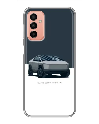 Чехол для Samsung Galaxy M23 (5G) с картинкой «Серебристый Cybertruck Tesla» Чехол для Samsung Galaxy M23 (5G) с картинкой «Серебристый Cybertruck Tesla»