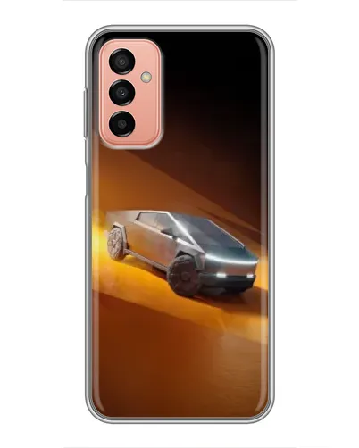 Чехол для Samsung Galaxy M23 (5G) с картинкой «Cybertruck в пустыне» Чехол для Samsung Galaxy M23 (5G) с картинкой «Cybertruck в пустыне»