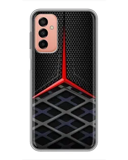 Чехол для Samsung Galaxy M23 (5G) с картинкой «Mercedes Carbon Grid»