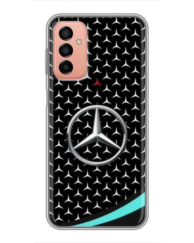 Чехол для Samsung Galaxy M23 (5G) с картинкой «Mercedes — бирюзовый акцент» Чехол для Samsung Galaxy M23 (5G) с картинкой «Mercedes — бирюзовый акцент»