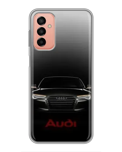 Чехол для Samsung Galaxy M23 (5G) с картинкой «Audi — градиентный контур» Чехол для Samsung Galaxy M23 (5G) с картинкой «Audi — градиентный контур»