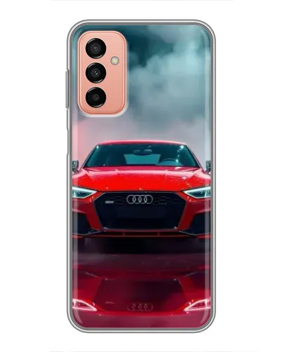 Чехол для Samsung Galaxy M23 (5G) с картинкой «Audi RS — красный стиль» Чехол для Samsung Galaxy M23 (5G) с картинкой «Audi RS — красный стиль»