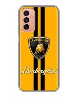 Чехол для Samsung Galaxy M23 (5G) с картинкой «Lamborghini Stripe желтый» Чехол для Samsung Galaxy M23 (5G) с картинкой «Lamborghini Stripe желтый»