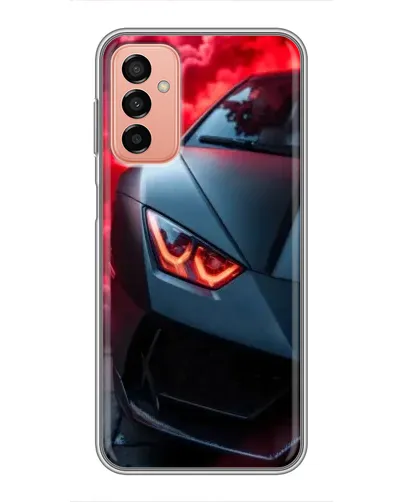 Чехол для Samsung Galaxy M23 (5G) с картинкой «Lamborghini красное сияние»