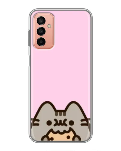 Чехол для Samsung Galaxy M23 (5G) с картинкой «Pusheen и печенье»