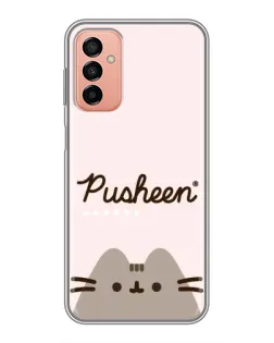 Чехол для Samsung Galaxy M23 (5G) с картинкой «Pusheen логотип»
