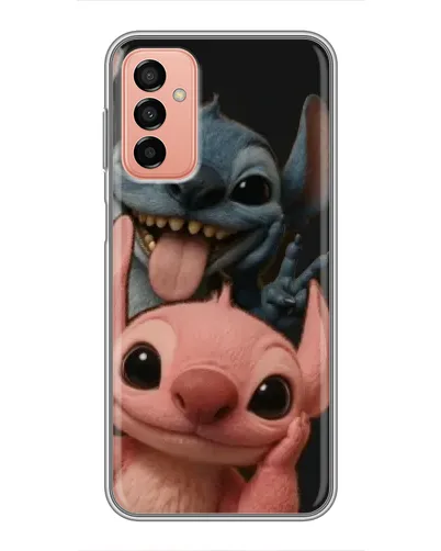 Чехол для Samsung Galaxy M23 (5G) с картинкой «Стич и Ангел» Чехол для Samsung Galaxy M23 (5G) с картинкой «Стич и Ангел»