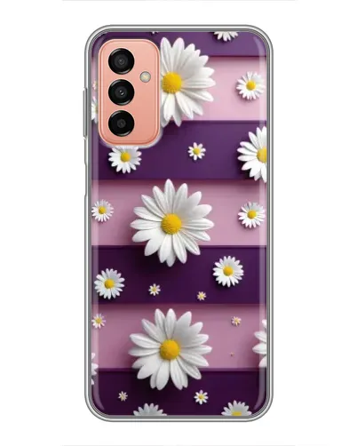 Чехол для Samsung Galaxy M23 (5G) с картинкой «Ромашки на фиолетовом» Чехол для Samsung Galaxy M23 (5G) с картинкой «Ромашки на фиолетовом»