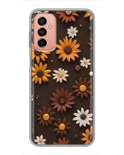 Чехол для Samsung Galaxy M23 (5G) с картинкой «Узор из маленьких подсолнухов» Чехол для Samsung Galaxy M23 (5G) с картинкой «Узор из маленьких подсолнухов»