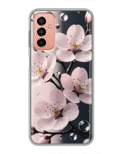 Чехол для Samsung Galaxy M23 (5G) с картинкой «Нежная сакура и капли» Чехол для Samsung Galaxy M23 (5G) с картинкой «Нежная сакура и капли»
