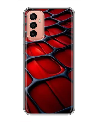 Чехол для Samsung Galaxy M23 (5G) с картинкой «Красная глянцевая сетка» Чехол для Samsung Galaxy M23 (5G) с картинкой «Красная глянцевая сетка»