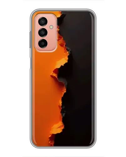 Чехол для Samsung Galaxy M23 (5G) с картинкой «Оранжевый разлом» Чехол для Samsung Galaxy M23 (5G) с картинкой «Оранжевый разлом»