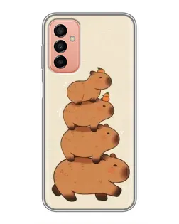Чехол для Samsung Galaxy M23 (5G) с картинкой «Башня из капибар» Чехол для Samsung Galaxy M23 (5G) с картинкой «Башня из капибар»